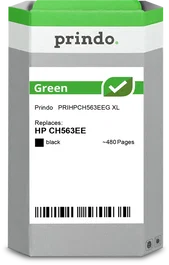 Prindo Cartucho de tinta negro Green XL PRIHPCH563EEG