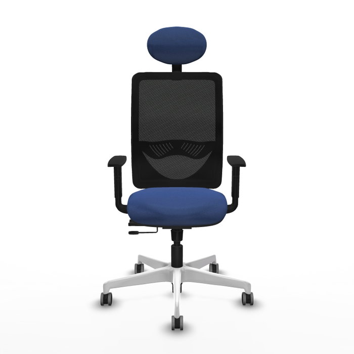 PIQUERAS Y CRESPO Silla de oficina Zulema Azul marino y Negro PIQUERAS Y CRESPO Silla de oficina Zulema Azul marino y Negro