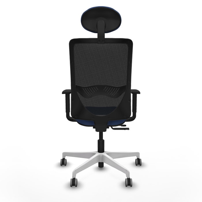 PIQUERAS Y CRESPO Silla de oficina Zulema Azul marino y Negro PIQUERAS Y CRESPO Silla de oficina Zulema Azul marino y Negro
