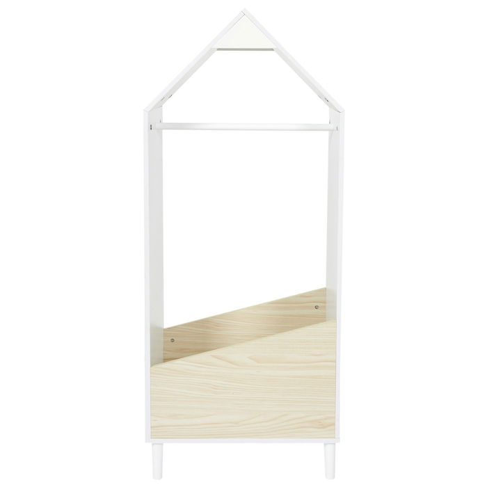 Home Deco Kids Perchero Infantil Casa con Almacenamiento 48x30x116 cm