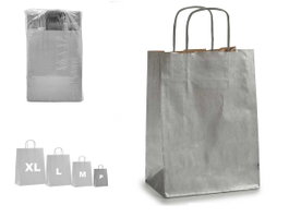 Pincello Bolsa Papel Plata Kraft Mini
