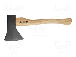 HÖGERT TECHNIK Hacha de acero templado y nogal americano de 400mm