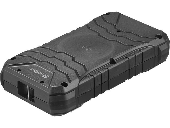 Sandberg Survivor 20000 mAh Powerbank IP66 Resistente Agua, Polvo, Golpes con Carga Inalámbrica 15W, USB-C 30W y QC 3.0 para Móviles Sandberg Survivor 20000 mAh Powerbank IP66 Resistente Agua, Polvo, Golpes con Carga Inalámbrica 15W, USB-C 30W y QC 3.0 para Móviles
