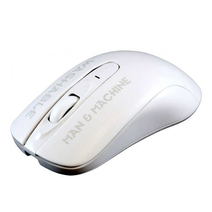 ManMachine CM/WI/W5 Ratón Inalámbrico Blanco
