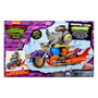 Tortugas Ninja Figura Rocksteady y Chopper 12 cm