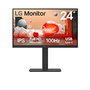 LG Monitor 24BA650-B.AEU 23.8" Full HD LED (1920 x 1080) 5ms 100Hz con USB 3.2 y Altura Ajustable