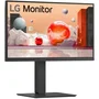 LG 24BA650-B Monitor IPS Profesional 23.8" Full HD 100Hz, USB-C con 65W Carga, KVM Integrado, Pantalla sin Bordes, Altavoces, Negro