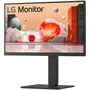 LG 24BA650-B Monitor IPS Profesional 23.8" Full HD 100Hz, USB-C con 65W Carga, KVM Integrado, Pantalla sin Bordes, Altavoces, Negro