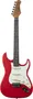 Eko Strato ST300 Guitarra Eléctrica Roja Forma Stratocaster