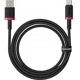 Baseus Dura Cable de Carga Rápida USB-C a USB-C 60W 1m Negro