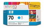 HP Cartucho de tinta HP 70 Cian 130 ml C9452A para Designjet Z2100/Z3100/Z5200