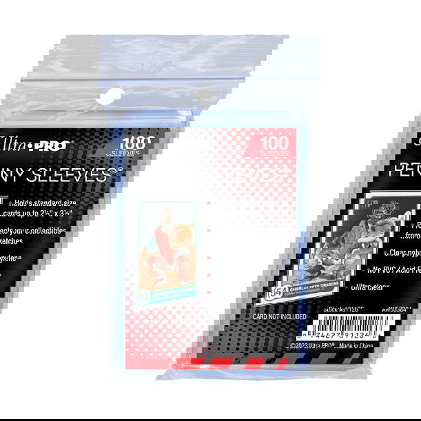 Ultra PRO 81126 Funda para Baraja Suave 100 x 152 mm Transparente (100 Piezas)