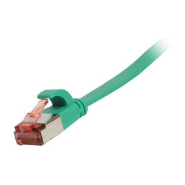Synergy21 Cable de Red RJ45 CAT6 0.25m FTP/U-FTP Verde Plano Superflexible - 250 MHz