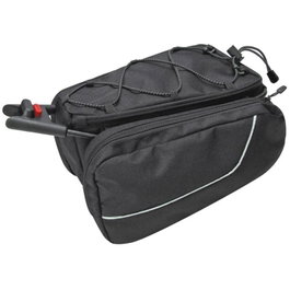 KLICKfix Bolsa para sillín Contour Sport, 7 litros, con bolsillos reflectantes y adaptador