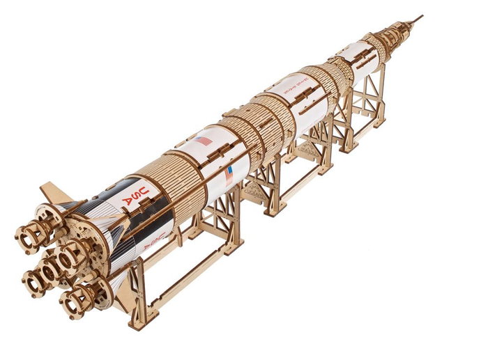 Ugears Maqueta de madera NASA Saturn V Ugears Maqueta de madera NASA Saturn V