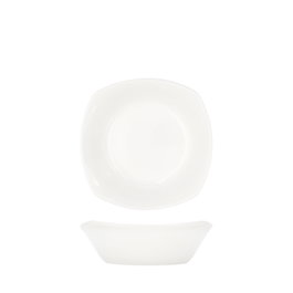 Summa Set de 6 Cazoletas Casketo de Porcelana Marfil 15x15 cm
