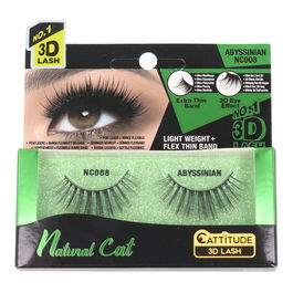 Ebin New York Pestañas Postizas 3D Natural Cat Lash Abyssinian Chloe