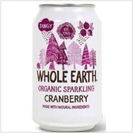 Whole Earth Refresco De Arandanos 330Ml. Bio