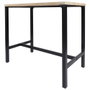 Home Deco Factory Juego de Mesa con 4 Taburetes Loka