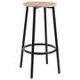 Home Deco Factory Juego de Mesa con 4 Taburetes Loka