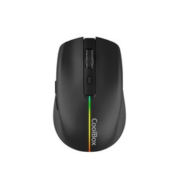 COOLBOX Raton Inalambrico Gaming W01 Negro