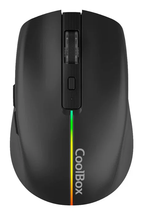 Coolbox Ratón Gaming W01 1600 DPI Inalámbrico Negro Coolbox Ratón Gaming W01 1600 DPI Inalámbrico Negro