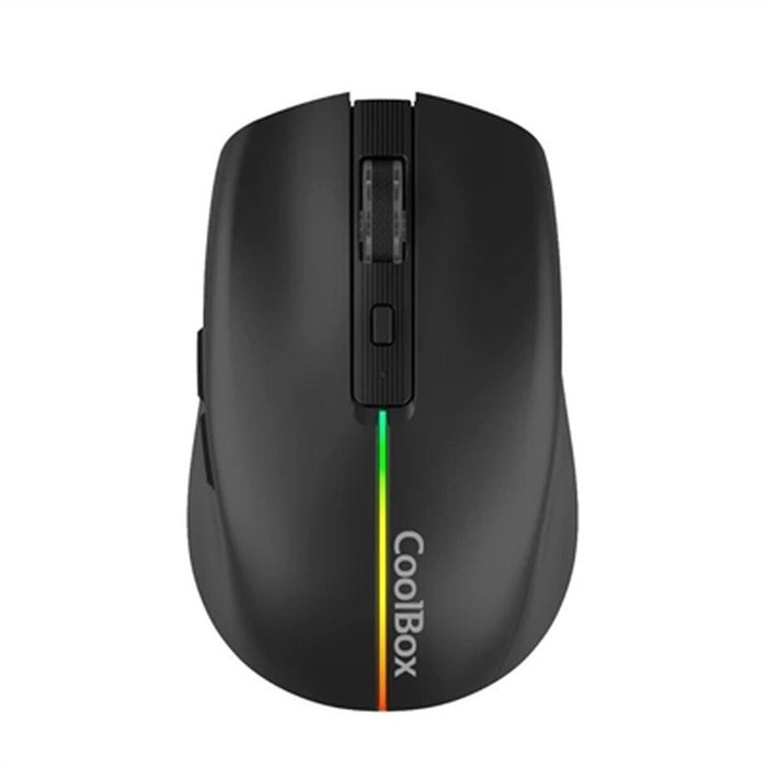 Coolbox Ratón Gaming W01 1600 DPI Inalámbrico Negro Coolbox Ratón Gaming W01 1600 DPI Inalámbrico Negro