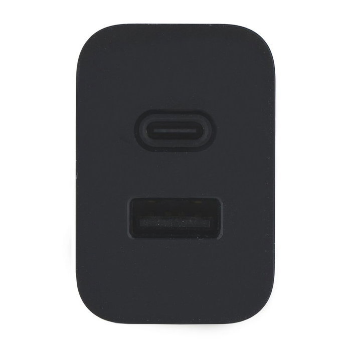 Motorola Cargador TurboPower 50W con Cable USB-C y Salidas Duales USB-C + USB-A, Negro