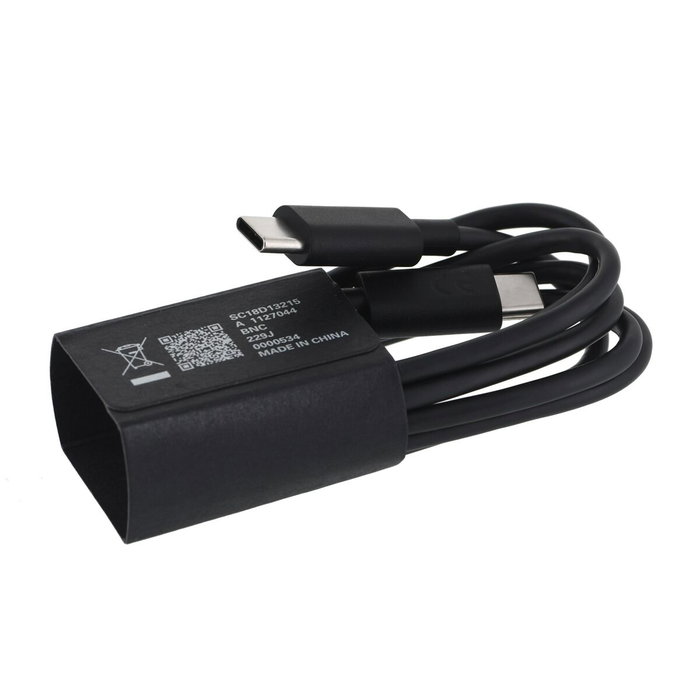 Motorola Cargador TurboPower 50W con Cable USB-C y Salidas Duales USB-C + USB-A, Negro