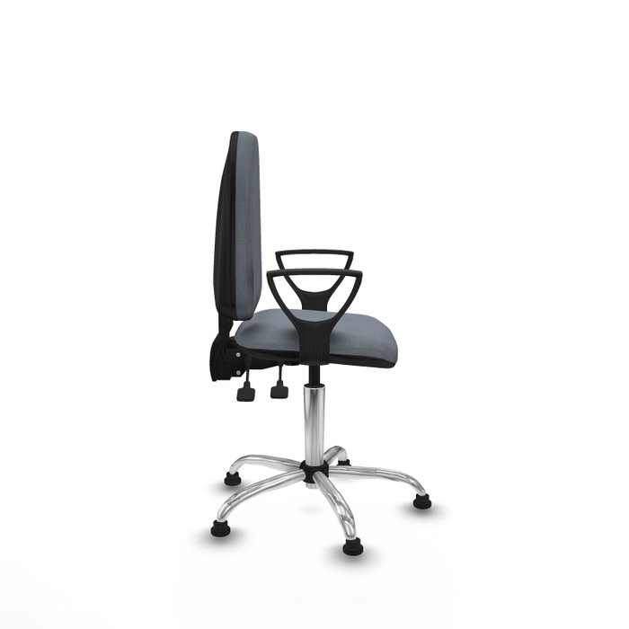 PIQUERAS Y CRESPO Silla de oficina Aýna Gris con Mecanismo Asincro PIQUERAS Y CRESPO Silla de oficina Aýna Gris con Mecanismo Asincro