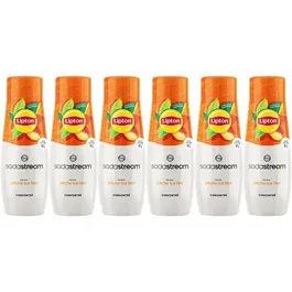 Sodastream Concentrados Lipton Ice Tea - Pack 6 Botellas (440 ml cada una) - Hasta 54L de Bebidas