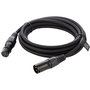 Elgato 10CAL9901 Cable de Micrófono XLR Macho a Hembra 3 Metros Negro