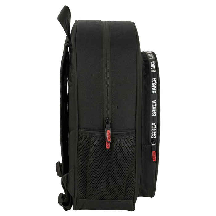 Mochila Escolar F.C. Barcelona Negro 32 x 38 x 12 cm