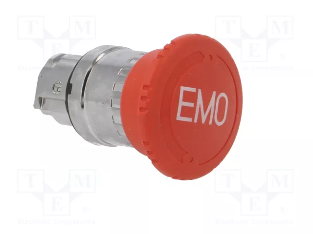 SCHNEIDER ELECTRIC Interruptor de emergencia Harmony XB4 de 22mm rojo