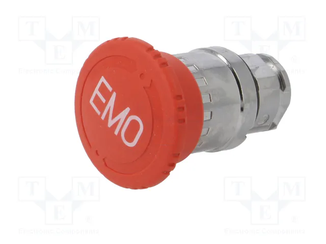 SCHNEIDER ELECTRIC Interruptor de emergencia Harmony XB4 de 22mm rojo