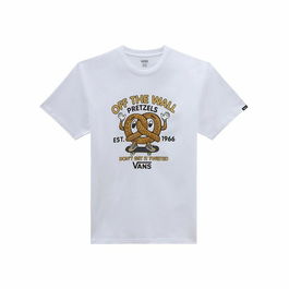 Camiseta de Manga Corta Hombre Vans Twister Dough Blanco