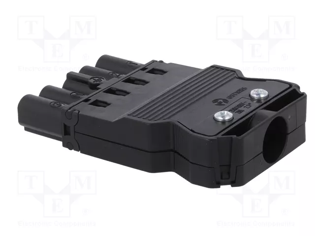 WIELAND Conector de bloque de bornas desmontable GESIS 20A Negro