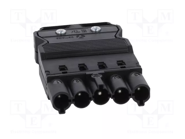 WIELAND Conector de bloque de bornas desmontable GESIS 20A Negro
