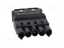 WIELAND Conector de bloque de bornas desmontable GESIS 20A Negro