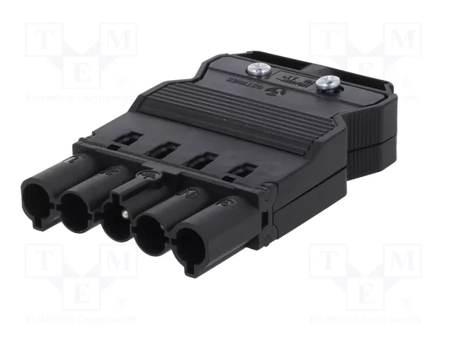 WIELAND Conector de bloque de bornas desmontable GESIS 20A Negro
