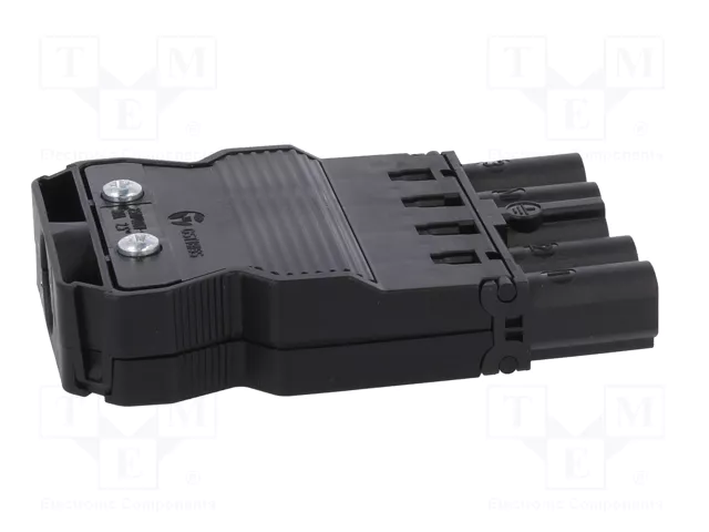 WIELAND Conector de bloque de bornas desmontable GESIS 20A Negro