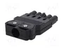 WIELAND Conector de bloque de bornas desmontable GESIS 20A Negro