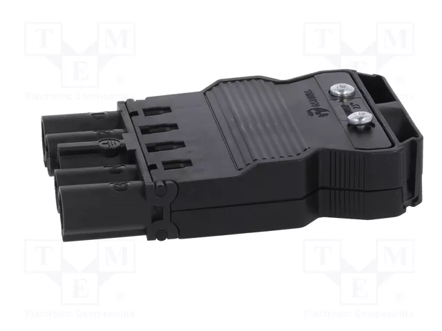 WIELAND Conector de bloque de bornas desmontable GESIS 20A Negro