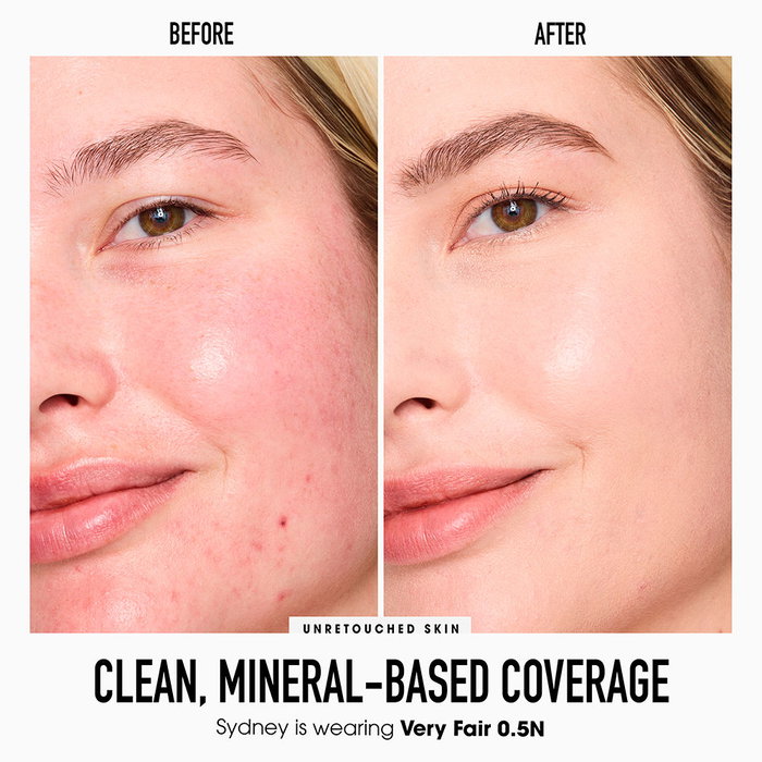 Bare Minerals Corrector Mineral Líquido #0.5N-Very Fair - Corrector Hidratante de Alta Cobertura para Ojos y Manchas con 90% Ingredientes Naturales - 6 ml