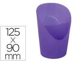 Esselte Cubilete Colour Breeze Lavanda Translúcido