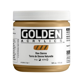 Golden Heavy Body Colores Acrílicos Tierra De Siena Natural 473 ml