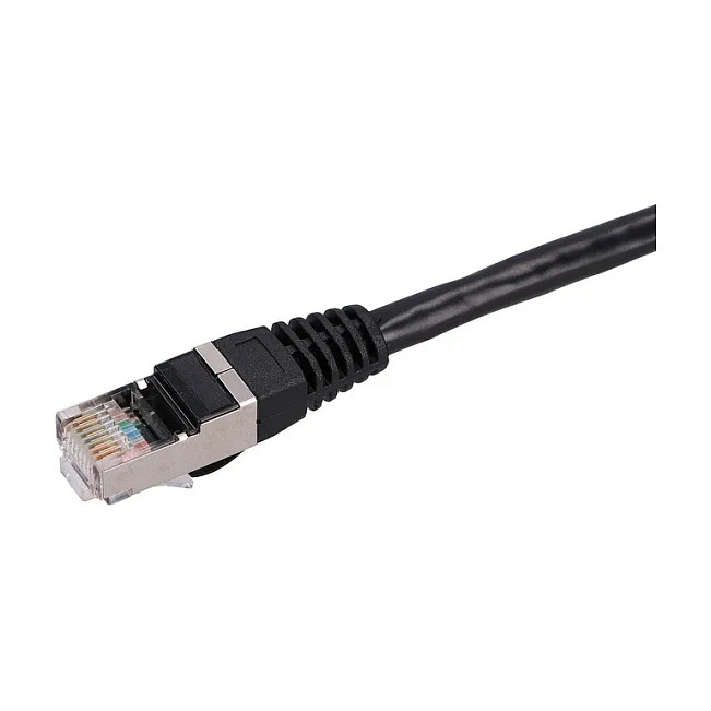 Extralink Cable de red LAN Patchcord Cat.5e FTP 0,5 m RJ-45 Negro