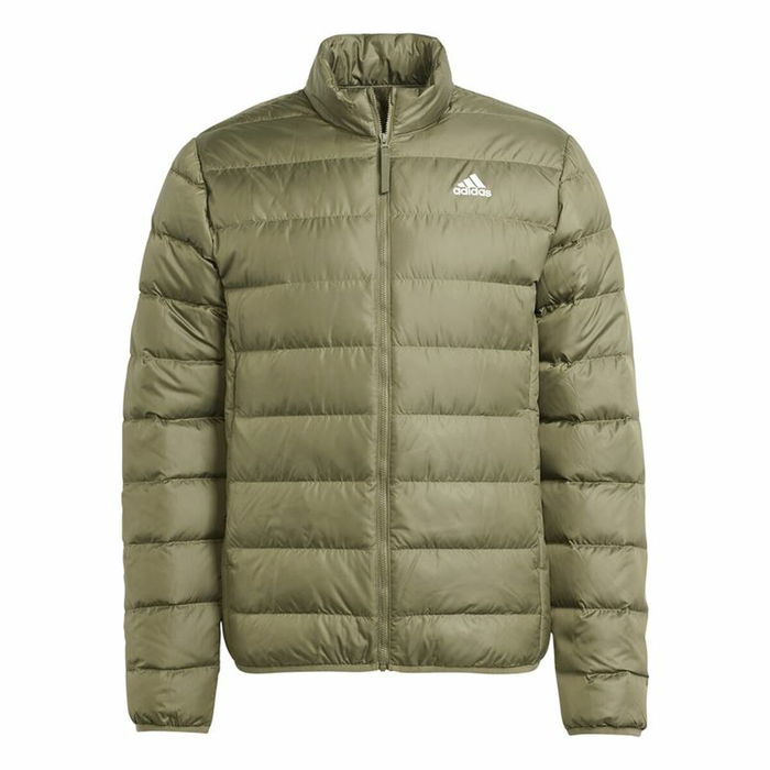 Chaqueta Deportiva para Hombre Adidas Essentials Lite Down Verde Chaqueta Deportiva para Hombre Adidas Essentials Lite Down Verde