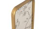 DKD Home Decor Set de 3 Espejos Dorados de Metal y Cristal