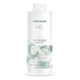 Wella Nutricurls Waves & Curls Conditioner Acondicionador para Cabello Rizado y Ondulado, Definición Ligera, 1000ml